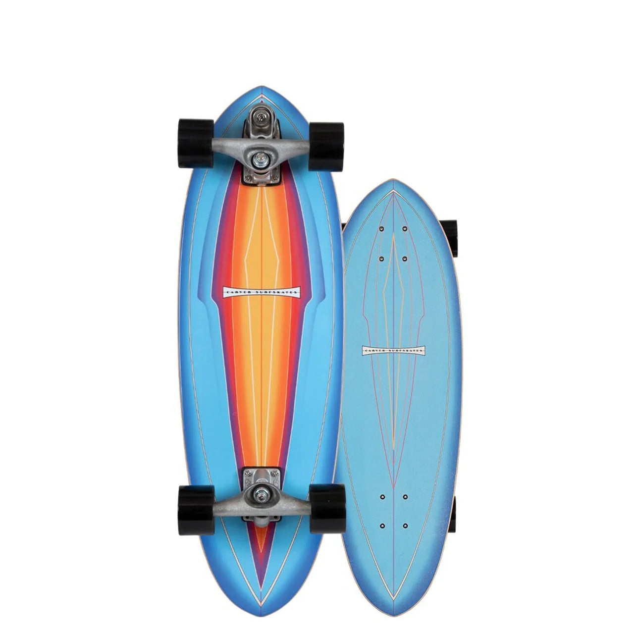 Carver Blue Haze Surfskate Complete